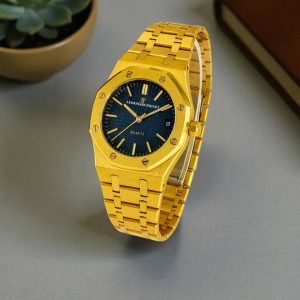 audemars piguet royal oak golden chain blue dial.jpeg